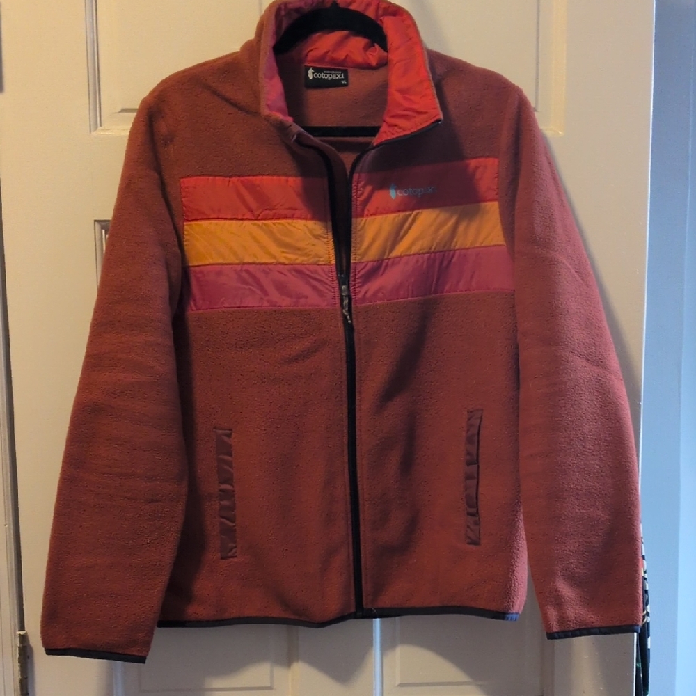 Cotopaxi Fleece Orange Jacket